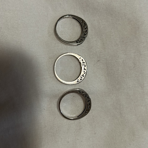 Ring trio black chocolate and white - Picture 5 of 5